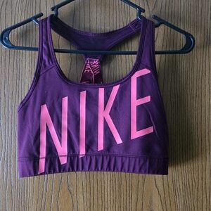 Nike Purple Sports Bra